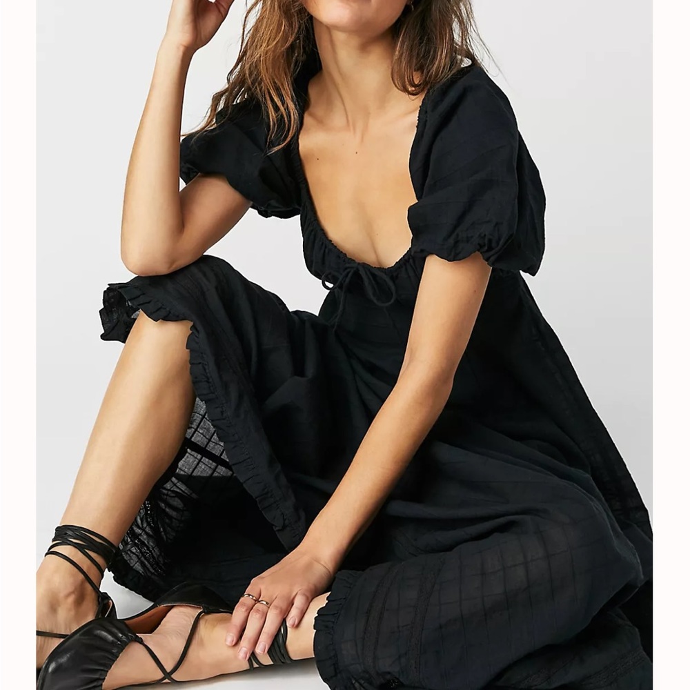Free People On My Level Maxi Dress - Size M